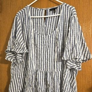 Lane Bryant babydoll top